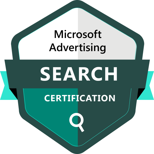 Microsoft Advertising Search Certified